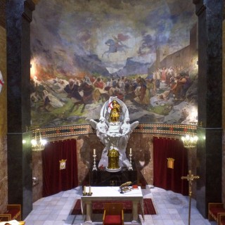 El interior de la Iglesia de San Jorge