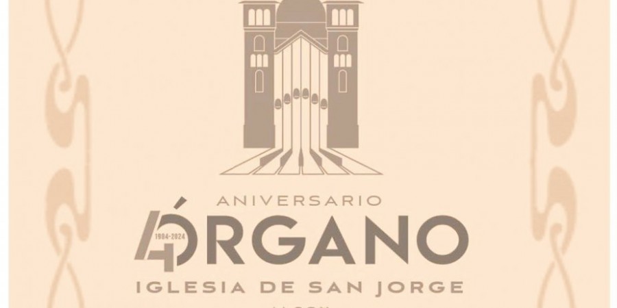 CONCERT D'ORGUE EN SANT JORDI EL PROPER 28 DE SETEMBRE A LES 11'30 HORES - EL NOSTRE MODERNISME ORGANÍSTIC VIST DES D’ALCOI